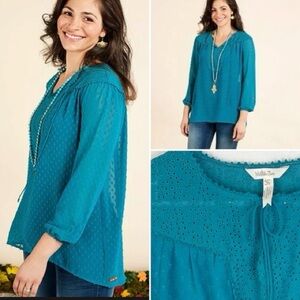 Matilda Jane Turquoise Blouse